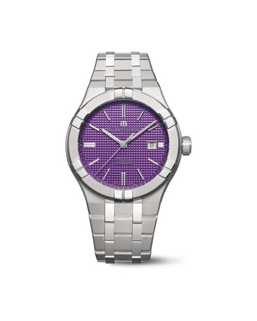 Maurice Lacroix Aikon Automatic Titanium in het Purple voor heren