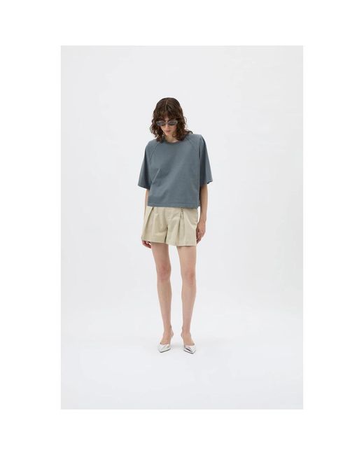 Halfboy Tops ,Blauw ,Power Turbulence T-Shirt in het Blue