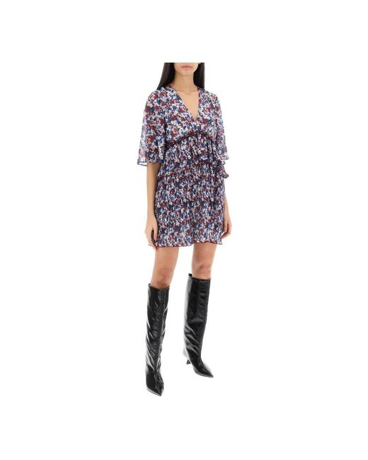 Ganni Blue Short Dresses
