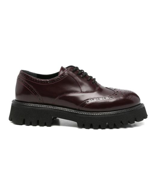ADRIANNA FERETTI Brown Laced Shoes