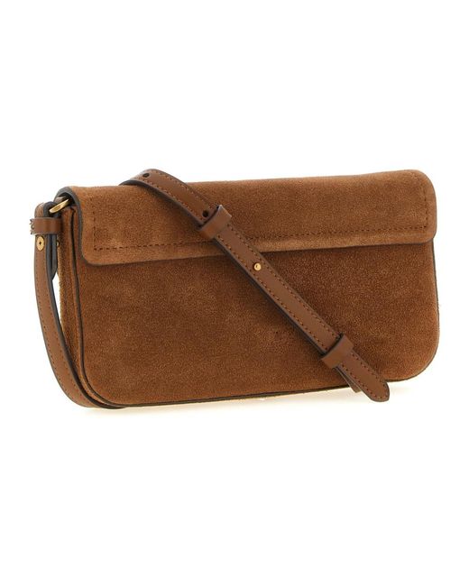 Pinko Brown Cross Body Bags