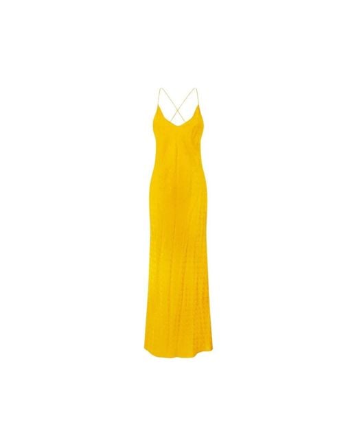Roberto Cavalli Yellow Gowns