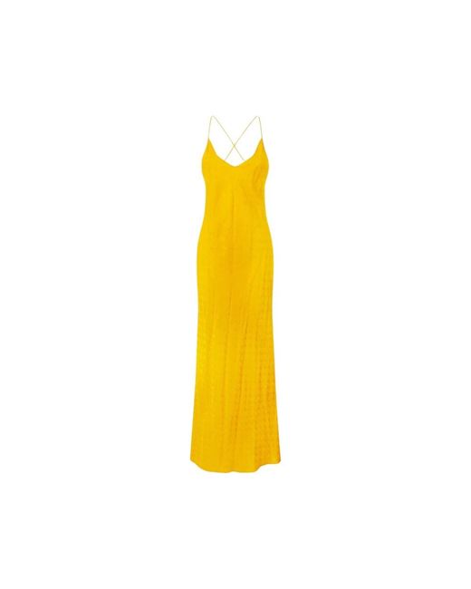 Roberto Cavalli Yellow Gowns