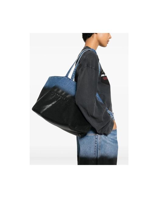 Alexander Wang Blue Tote Bags
