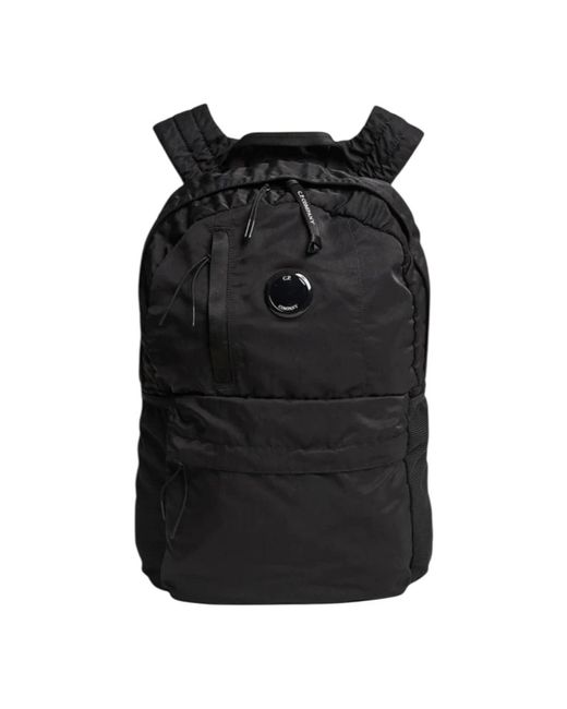 C P Company Nylon Rugzak Met Satijnen Afwerking in het Black voor heren