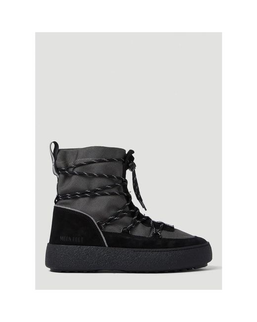 Moon Boot Black Winter Boots for men