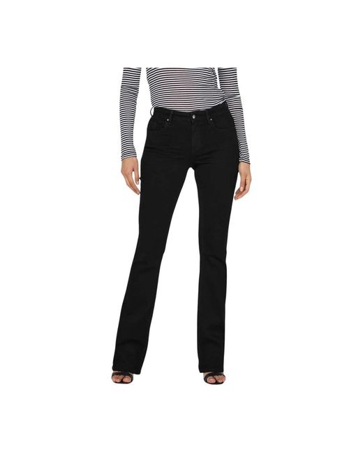 Boot-Cut Jeans ONLY de color Black