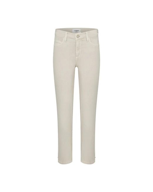 Cambio Natural Skinny Fit Jeans