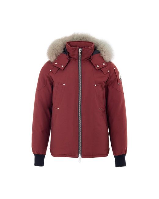Moose Knuckles Red Winter Jackets for men