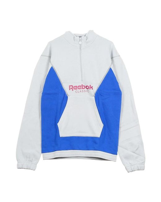 Long Sleeve Training Tops Reebok de hombre de color Blue