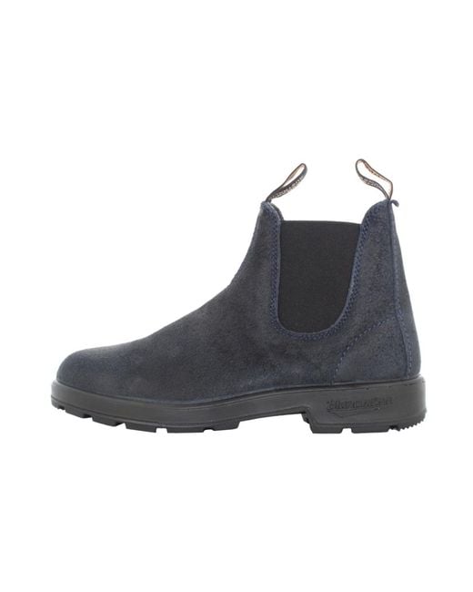 Blundstone Blue Chelsea Boots for men