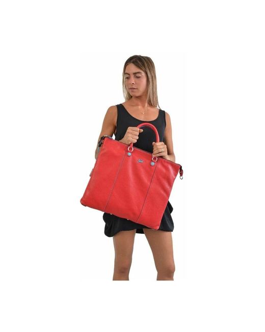 Tote Bags di Gabs in Red