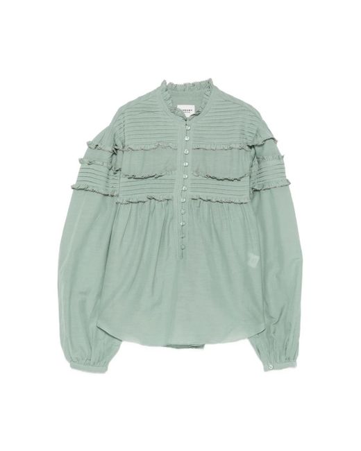 Isabel Marant Green Blouses