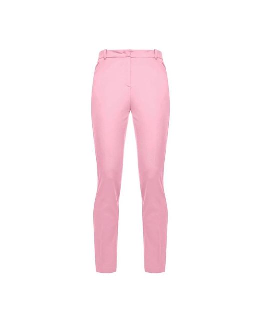 Pinko Pink Cropped Trousers