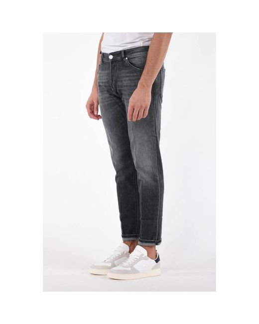 PT Torino Gray Slim-Fit Jeans for men