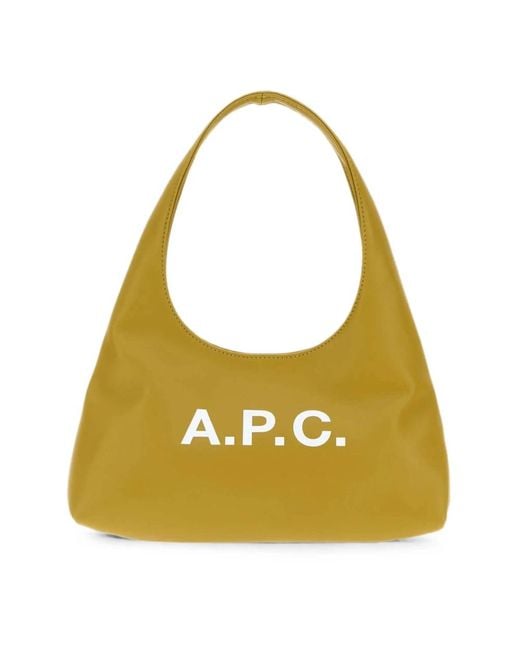 A.P.C. Yellow Shoulder Bags