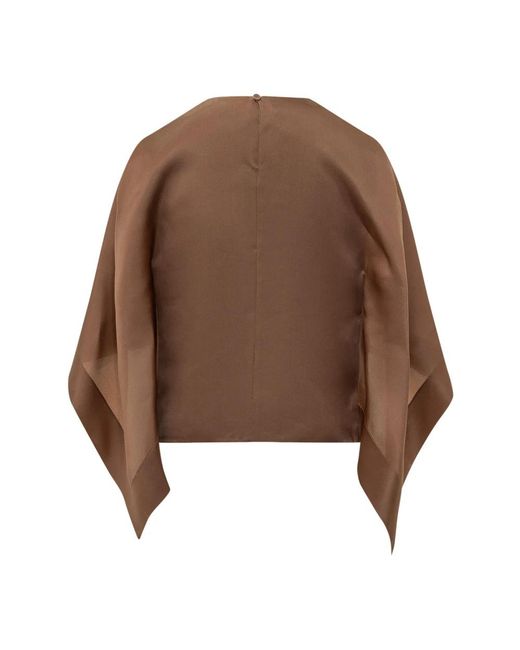 Capes Alberta Ferretti de color Brown