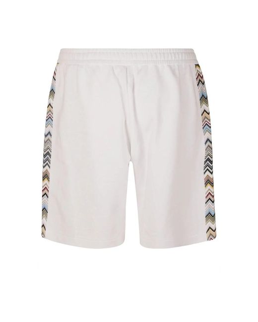 Missoni White Casual Shorts for men