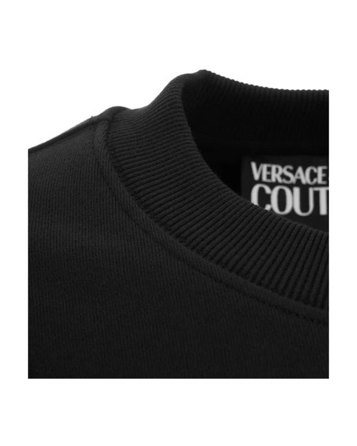 Versace Er Herrenpullover in Black für Herren