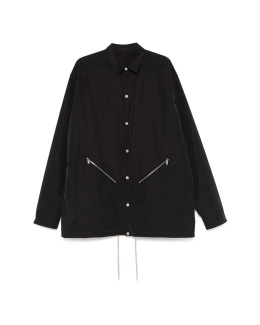 Light Jackets Rick Owens de hombre de color Black