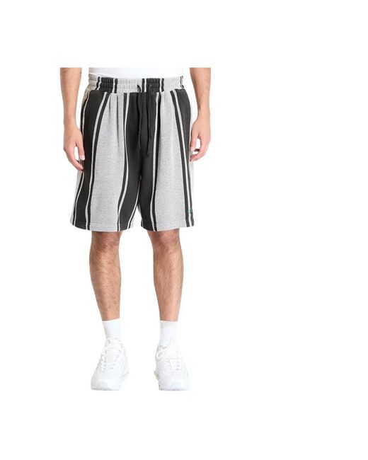 Pleasures Black Casual Shorts for men