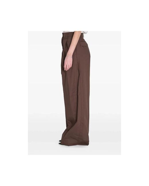 Thelatest Brown Wide Trousers