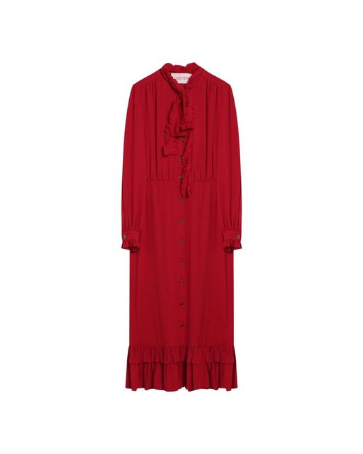 Valentino Red Shirt Dresses
