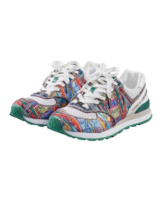 carlo colucci Blue Strick Sneaker Dal Piaz