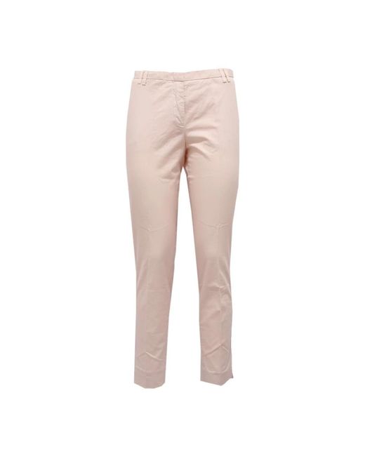 Fabiana Filippi Natural Slim-Fit Trousers