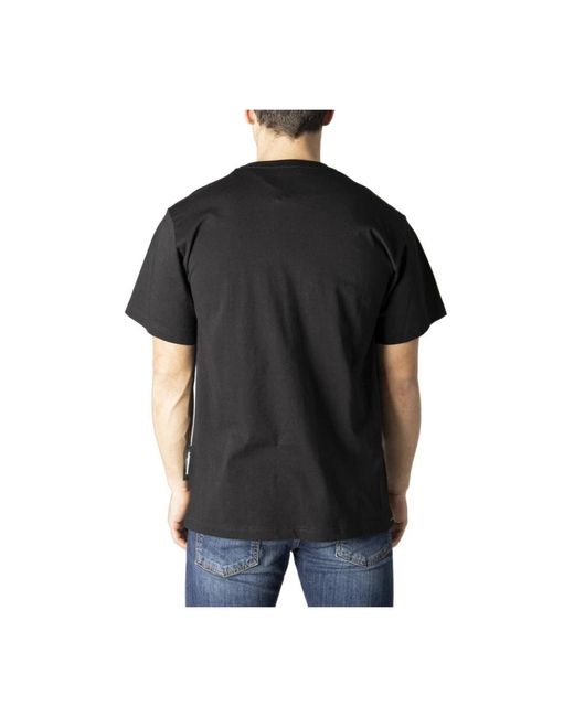 CoSTUME NATIONAL Zwart Print Korte Mouw T-Shirt in het Black voor heren