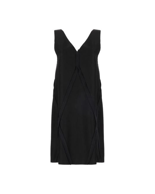 MM6 by Maison Margiela Black Short Dresses