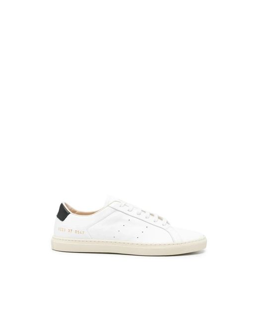 Common Projects White Sneakers Achilles S Calf Leather