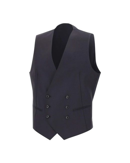 Vests Tagliatore de hombre de color Blue