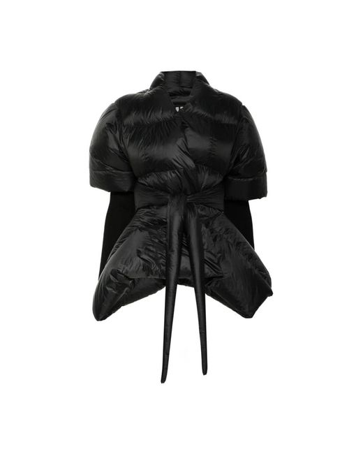 Rick Owens Black Winter Jackets