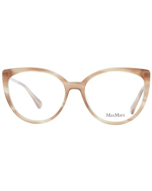 Glasses Max Mara de color Metallic