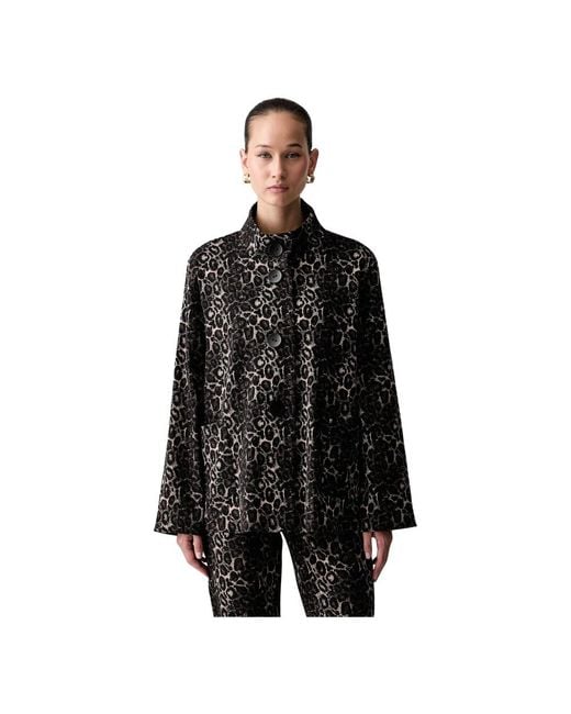 Joseph Ribkoff Shirt Jacket in het Black
