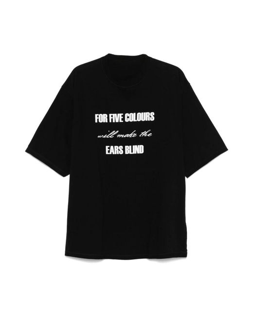 Undercover Black T-Shirts for men