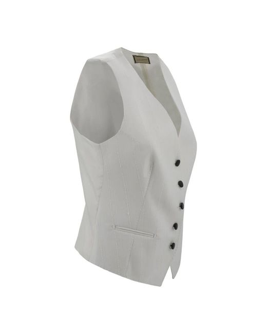 Tagliatore Gray Vests