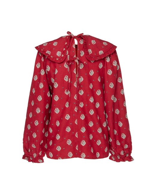 Blouses di Des Petits Hauts in Red