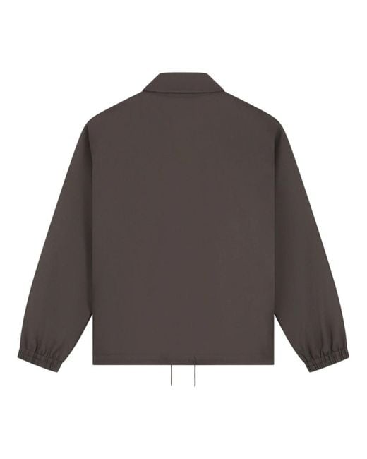 Olaf Hussein Gray Light Jackets for men