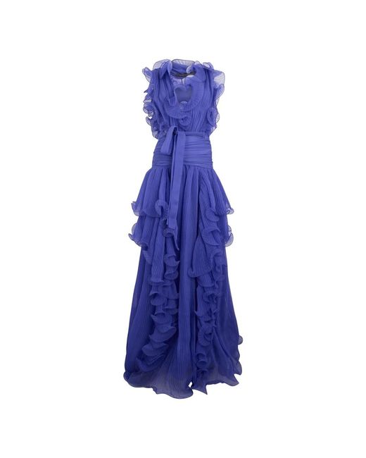 Alberta Ferretti Blue Gowns