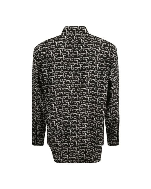 Burberry Casual Shirts in het Black voor heren