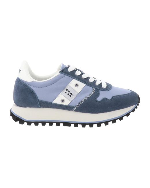 Blauer Blue Sneakers