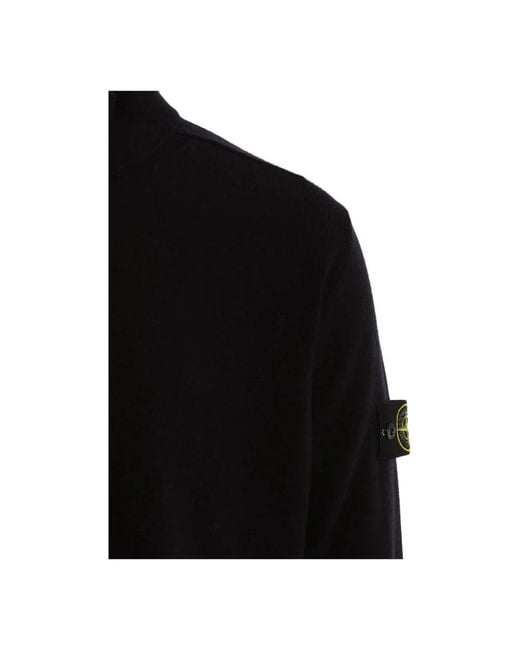 Stone Island Black Turtlenecks for men
