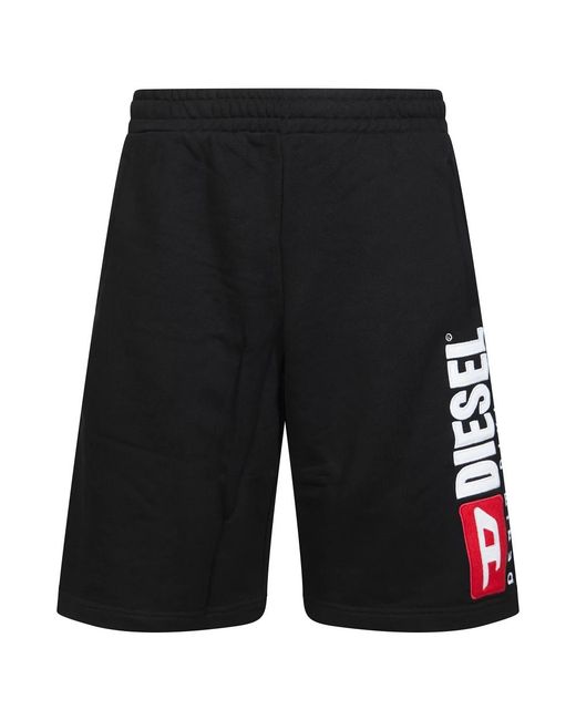 DIESEL Black Casual Shorts for men