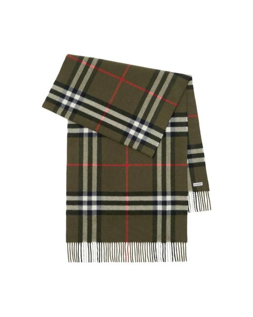 Winter Scarves di Burberry in Green da Uomo