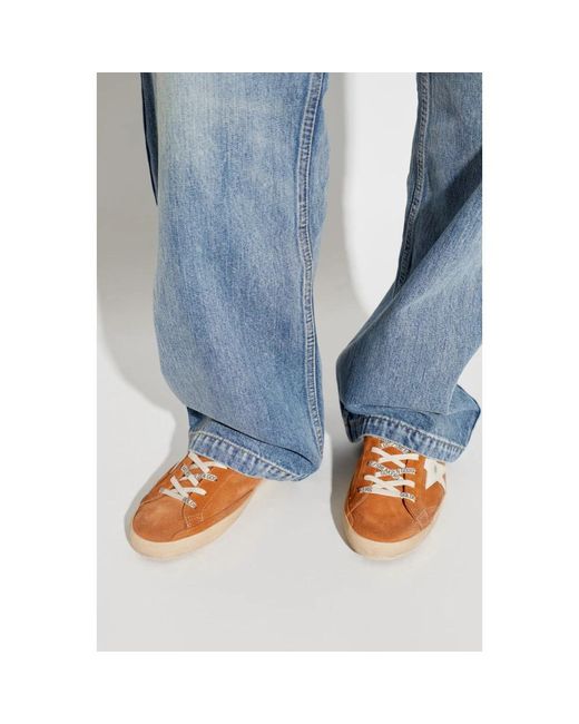 Golden Goose Deluxe Brand Brown Sneakers for men