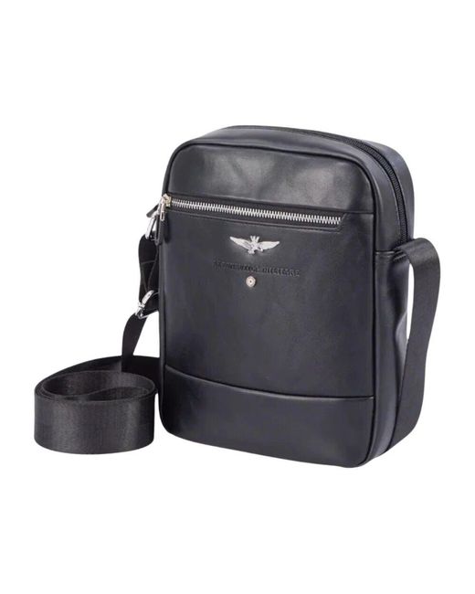 Aeronautica Militare Herren Umhängetasche in Black für Herren