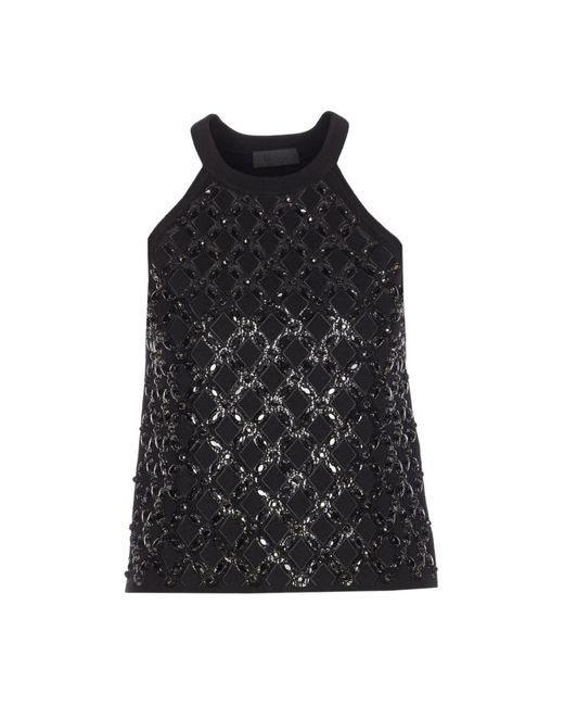 Sleeveless Tops Liu Jo de color Black