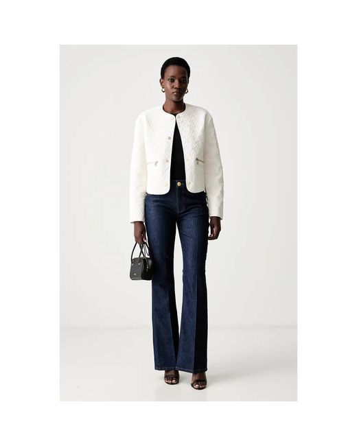 Guess Edith Korte Jas in het White